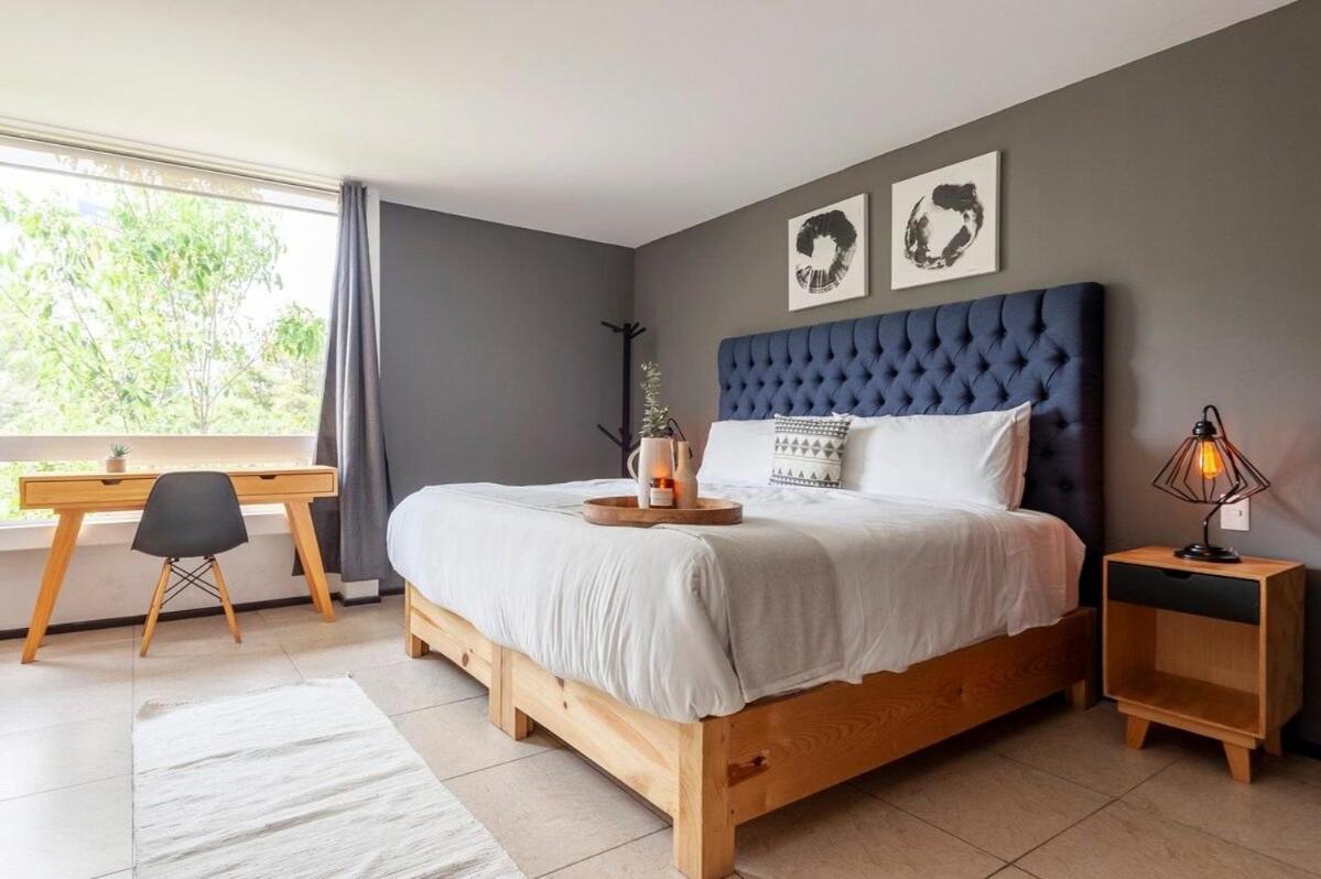 Acogedor Departmento En La Roma 3beth&2bath *